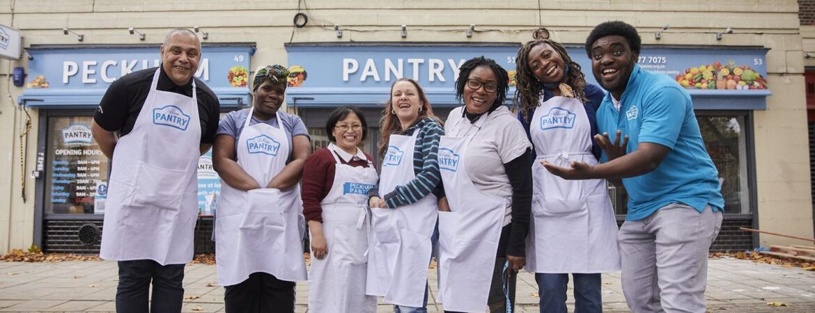 Angel Oak donation to Peckham Pantry