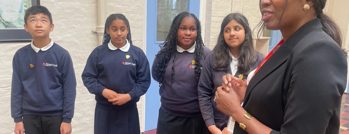 Local MP visit to Angel Oak